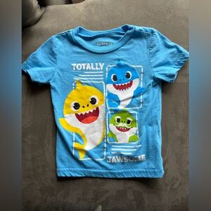 Baby Shark Blue Graphic Tee 3T